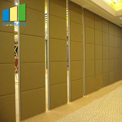 Banquet Hall Foldable Partition Walls Panels Acoustic Sliding Room Partitions