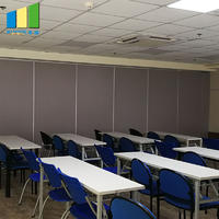 Hanging System Decorative Acoustic Operable Partition Walls