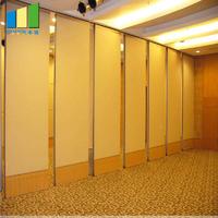 Operable Wooden Soundproof Folding Hotel Partition Walls Malaysia