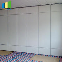 Aluminum Frame Decorative Modern Folding Sliding Office Partition Walls