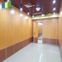 Ballroom Soundproof Movable Walls Wooden Gym Partition Walls