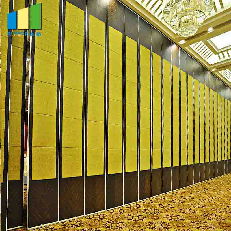 Multi-Purpose Hall Decorative Acoustic Operable Partition Walls