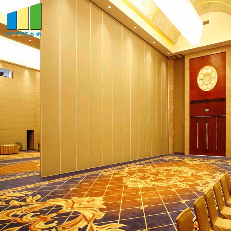 Ballroom Acoustic Movable Walls Sliding Folding Wall Partitions