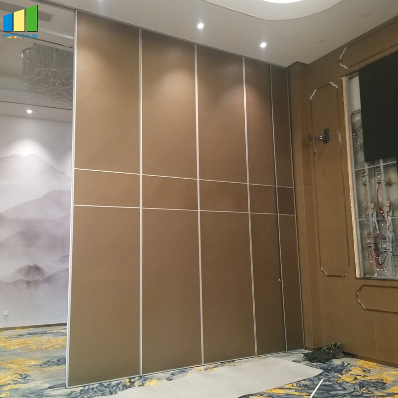 Soundproof Decorative Material Aluminium Movable Partition Wall for Banquet Hall