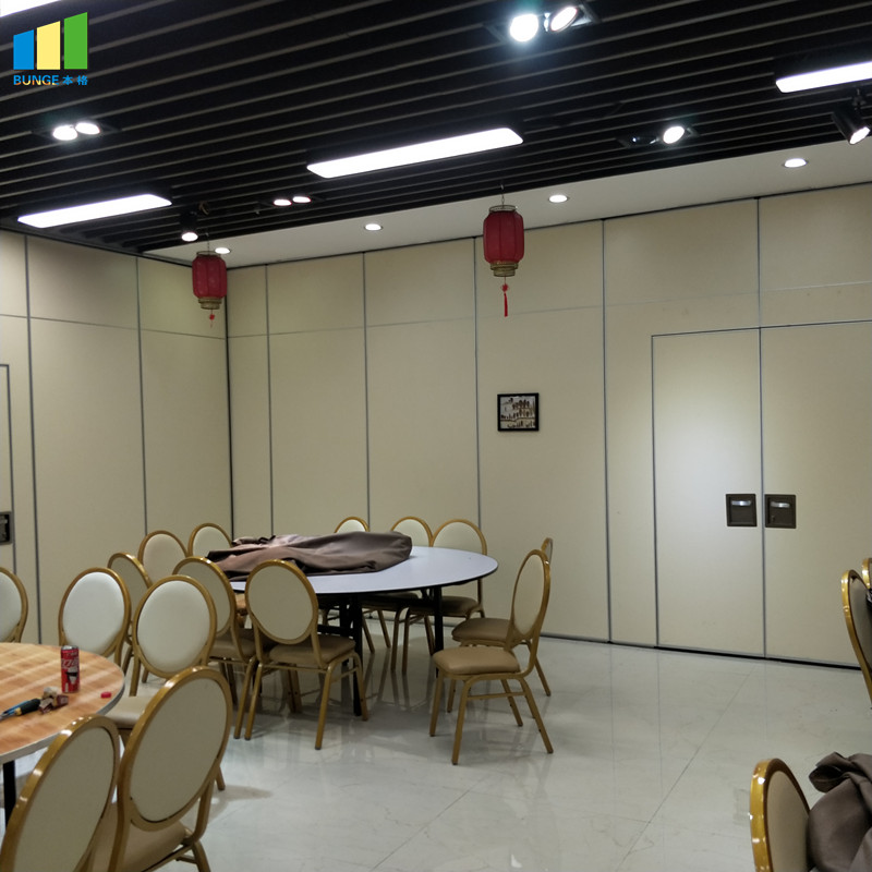 Acoustic Aluminium Hanging System Movable Wall Banquet Room Partitions