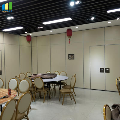 Acoustic Aluminium Hanging System Movable Wall Banquet Room Partitions