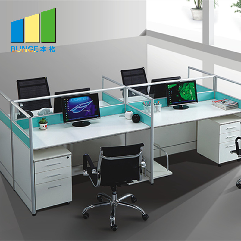 Simple Office Furniture Partitions , Meeting Room Computer Workstation Furniture