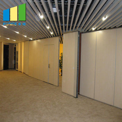 Banquet Hall Foldable Room Partition Panels Acoustic Sliding Partition Walls