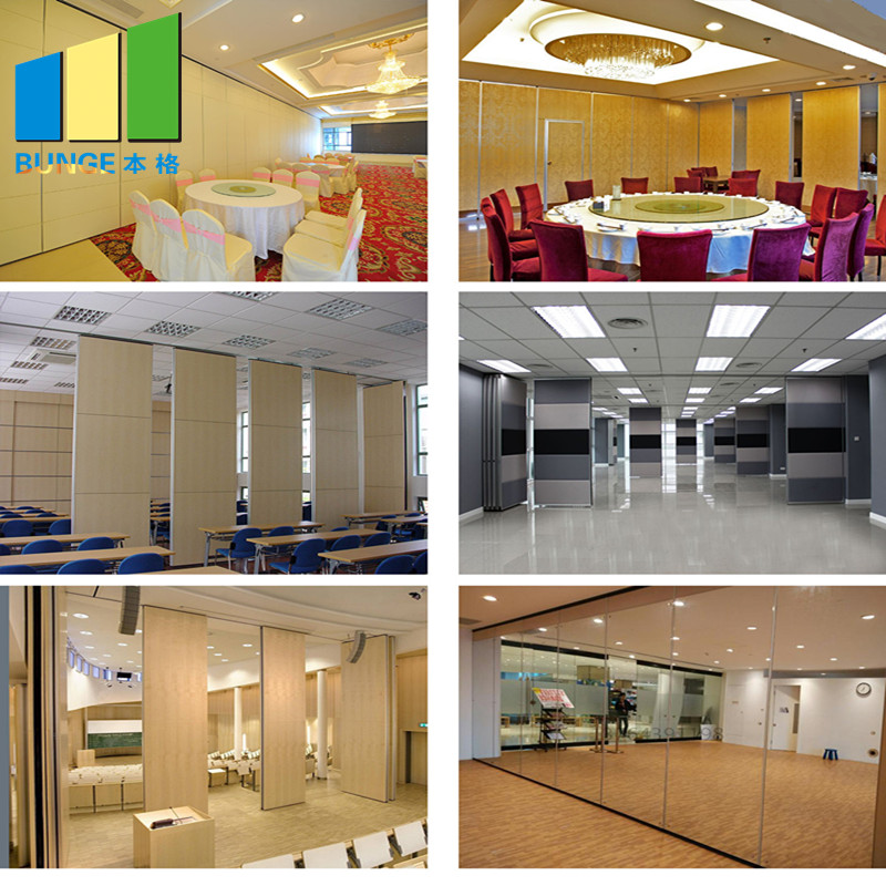 Bunge-Movable Room Dividers, Meeting Room Fire Resistant Movable Acoustic Sliding