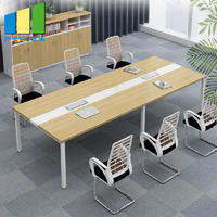 Simple Modern Office Furniture Conference Room Table Desks Long Meeting Tables