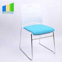 Office Furniture Desk Modern Design Children Study Fabric Stackable Plastic Office Chair