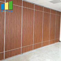 Multi Color Hotel Acoustic Movable Sound Proof Operable Walls / Restaurant Partition Wall