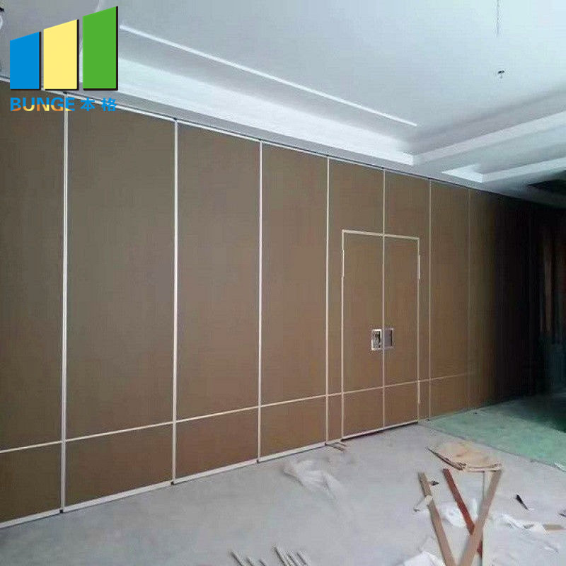 Banquet Hall Sliding Folding Partition Panels Ballroom Movable Acoustic Partition Walls