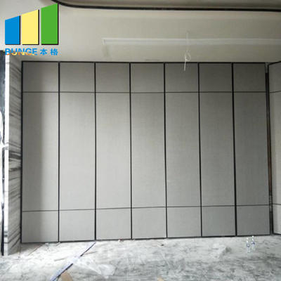 Office Acoustic Room Movable Partition Walls / Conference Hall Sliding Folding Partitions