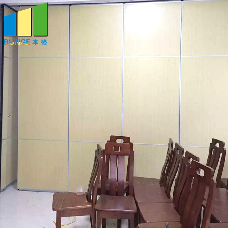 Sound Proofing Insulation Folding Partitions Acoustic Movable Walls for Conference Room