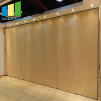Hanging System Folding Movable Wall Panels Soundproof Banquet Hall Acoustic Sliding Partitions