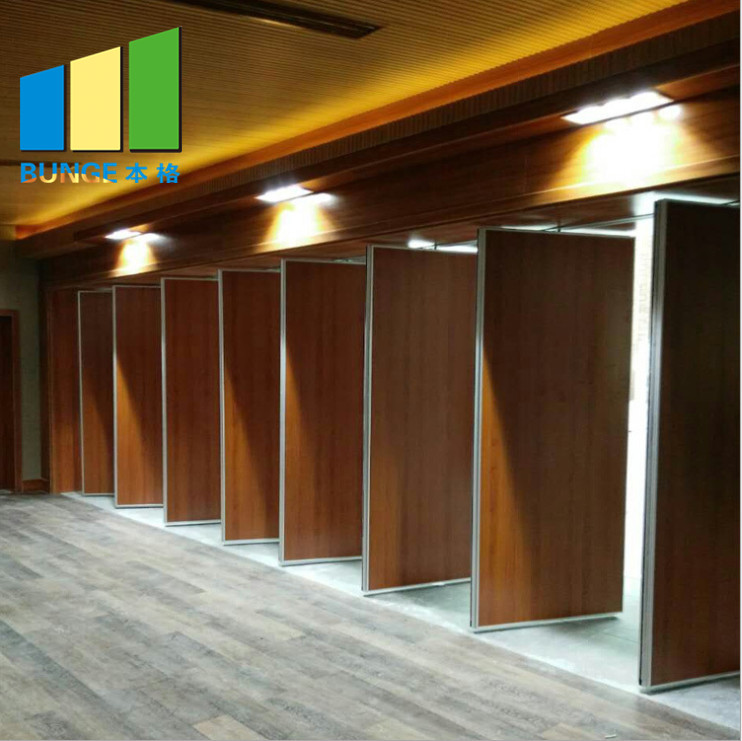 Eco Friendly Folding Exhibition Hall Flexible Movable Partition Walls For office