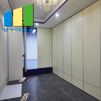 Retractable Barrier Movable Partition Walls For Ballet School Dancing Room