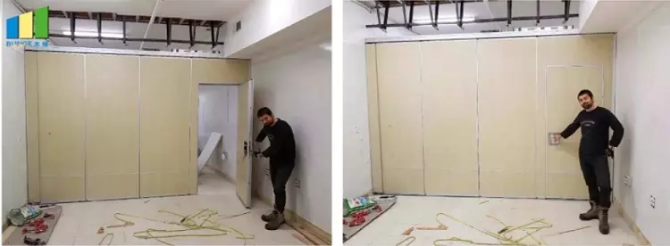 Aluminum Frame Dubai Fire Proof DIY Movable Acoustic Wall Partition for Auditorium
