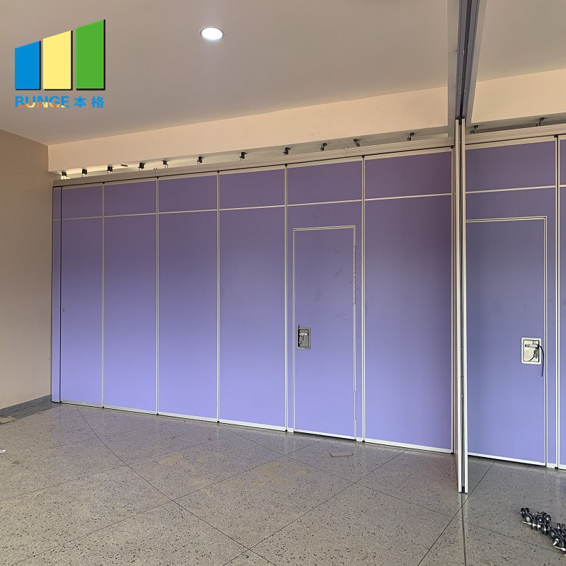 Banquet Hall Acoustic Movable Walls Hotel Soundproof Mobile Sliding Folding Wall Partitions