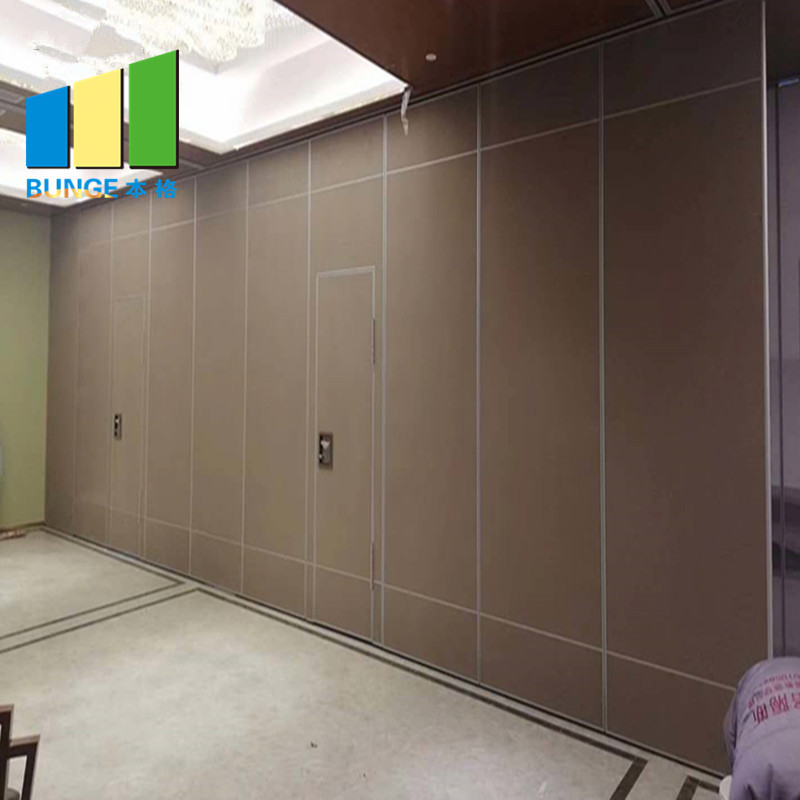 Aluminum Collapsible Sliding Wall Partition Door School Classroom Sound Proof Partition System
