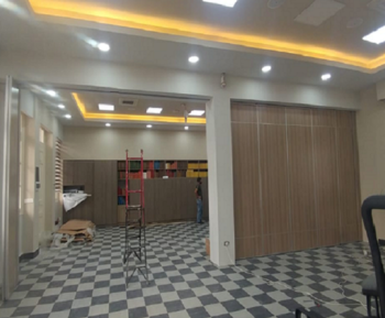 Commercial Soundproof Sliding Partition Wall Cambodia Folding Movable Partition Door for Office