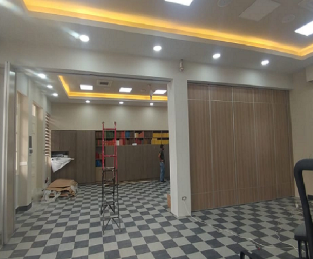 Soundproof Sliding Door Operable Acoustic Foldable Partition Moveable Walls for Conference Hall