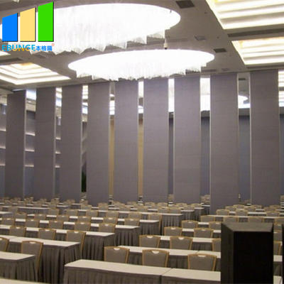 Foldable room divider operable office partition wall movable sound proof partition wall for conference center