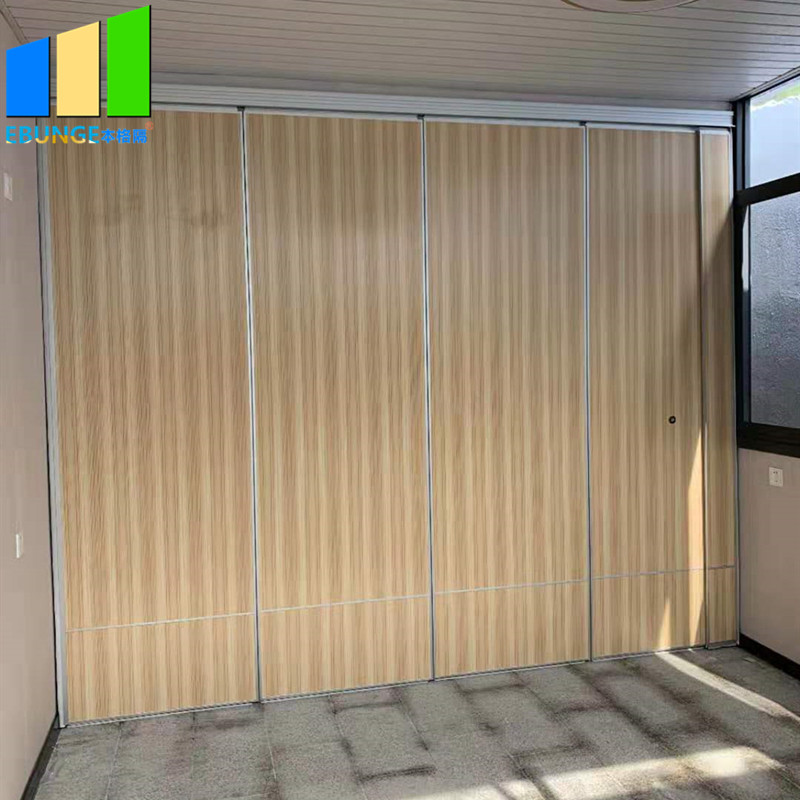 Soundproof folding doors accordion room divider acoustic panel movable mdf partition walls price in dubai